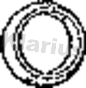 Klarius GMG22 Seal Ring, exhaust pipe - 2