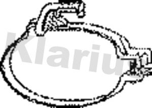 Klarius GMP42 Bracket, muffler - 2