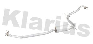 Klarius HA371D Centre Muffler - 2
