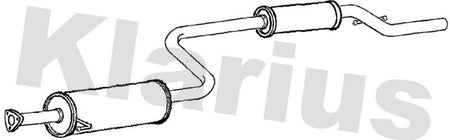 Klarius HA403G Centre Muffler - 1