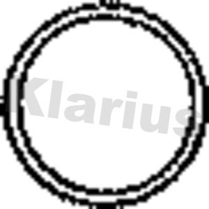 Klarius HAG16 Seal Ring, exhaust pipe - 2