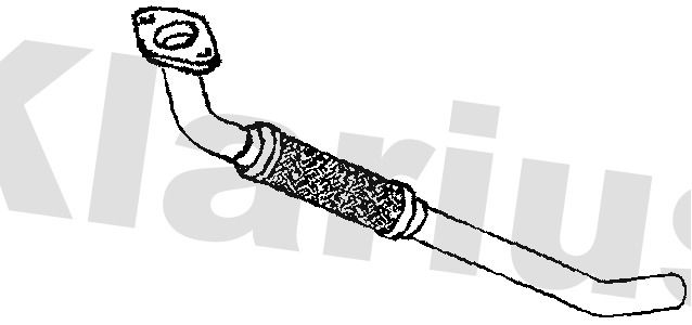 Klarius IV12V Exhaust Pipe - 1