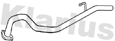Klarius IZ22Q Exhaust Pipe - 1