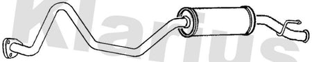 Klarius LR183D Rear Muffler - 1