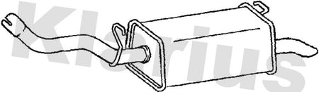 Klarius LR201C Rear Muffler - 1