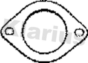 Klarius MAG2 Gasket, exhaust pipe - 2