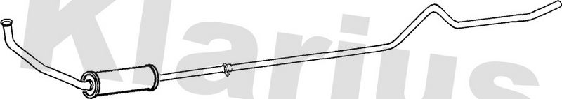Klarius MS103L Exhaust System - 1