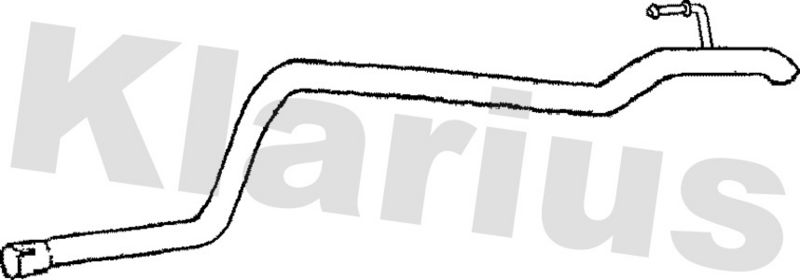 Klarius MZ351D Exhaust Pipe - 1