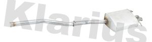 Klarius MZ417G Rear Muffler - 2