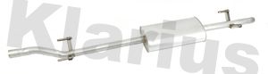 Klarius MZ430L Centre Muffler - 2