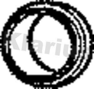 Klarius MZG15 Gasket, exhaust pipe - 2