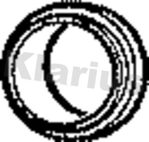 Klarius MZG23 Seal Ring, exhaust pipe - 2