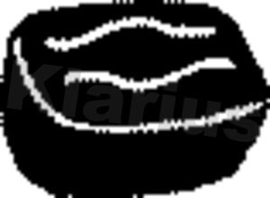 Klarius MZR16 Mount, exhaust system - 2