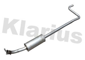 Klarius PG1081H Centre Muffler - 2