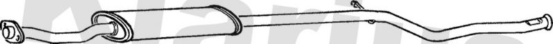 Klarius PG219B Centre Muffler - 1