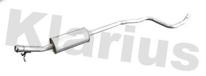 Klarius PG980G Centre Muffler - 2