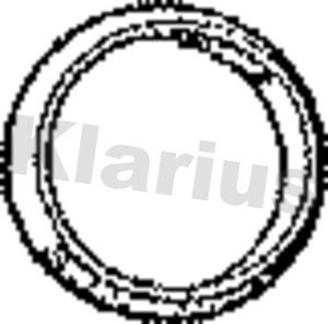 Klarius PGG17 Gasket, exhaust pipe - 2