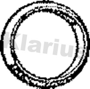 Klarius PGG30 Seal Ring, exhaust pipe - 2