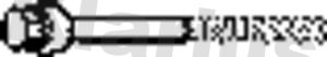 Klarius PGP56 Bolt, exhaust system - 2