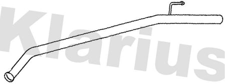 Klarius RN1020Q Exhaust Pipe - 1