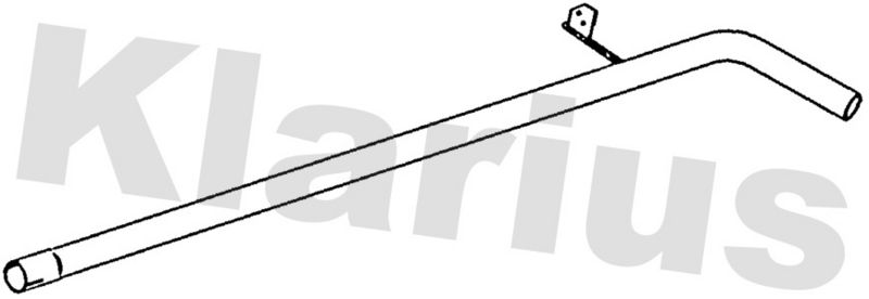 Klarius RN847G Exhaust Pipe - 1