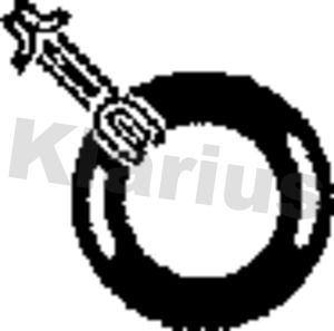 Klarius RNF1 Mount, exhaust system - 2