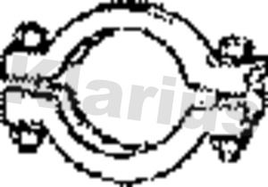 Klarius RNP2 Pipe Connector, exhaust system - 2