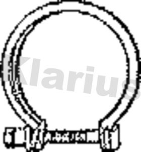 Klarius RNP30 Pipe Connector, exhaust system - 2