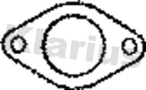 Klarius SBG1 Gasket, exhaust pipe - 2