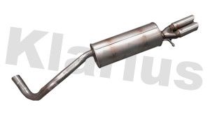 Klarius SE242P Rear Muffler - 2