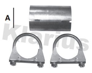 Klarius SLV9 Pipe Connector, exhaust system - 2
