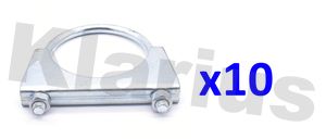 Klarius SYC25CH Clamping Piece, exhaust system - 2