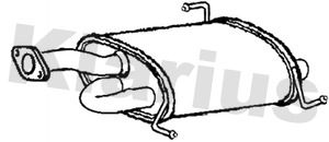 Klarius SZ319G Rear Muffler - 1