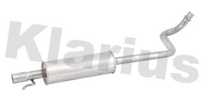 Klarius TY653C Centre Muffler - 2