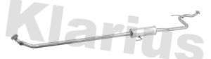 Klarius TY762Q Centre Muffler - 2