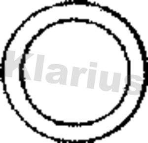 Klarius TYG24 Gasket, exhaust pipe - 2