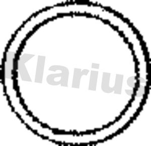 Klarius TYG25 Gasket, exhaust pipe - 2
