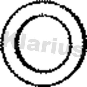 Klarius TYG7 Seal Ring, exhaust pipe - 2