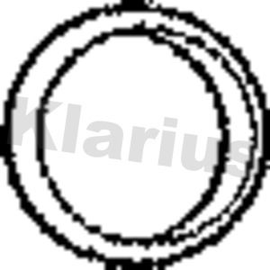 Klarius VAG56 Seal Ring, exhaust pipe - 2