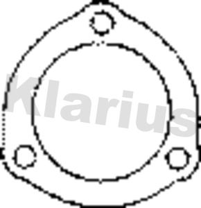 Klarius VAG58 Gasket, exhaust pipe - 2
