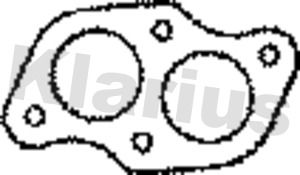 Klarius VAG8 Gasket, exhaust pipe - 2