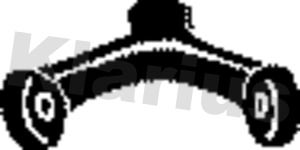 Klarius VAR36 Bracket, muffler - 2
