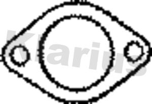 Klarius VOG3 Gasket, exhaust pipe - 2
