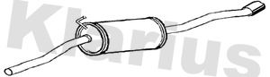 Klarius VW1567B Rear Muffler - 1