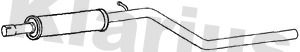 Klarius VW1585A Front Muffler - 1