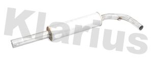 Klarius VW528J Centre Muffler - 2