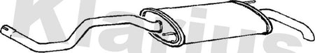 Klarius VW563H Rear Muffler - 1