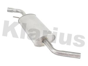 Klarius VW574Q Centre Muffler - 2
