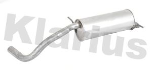 Klarius VW593M Rear Muffler - 2
