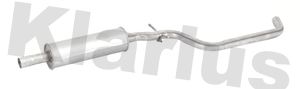Klarius VW607T Centre Muffler - 2